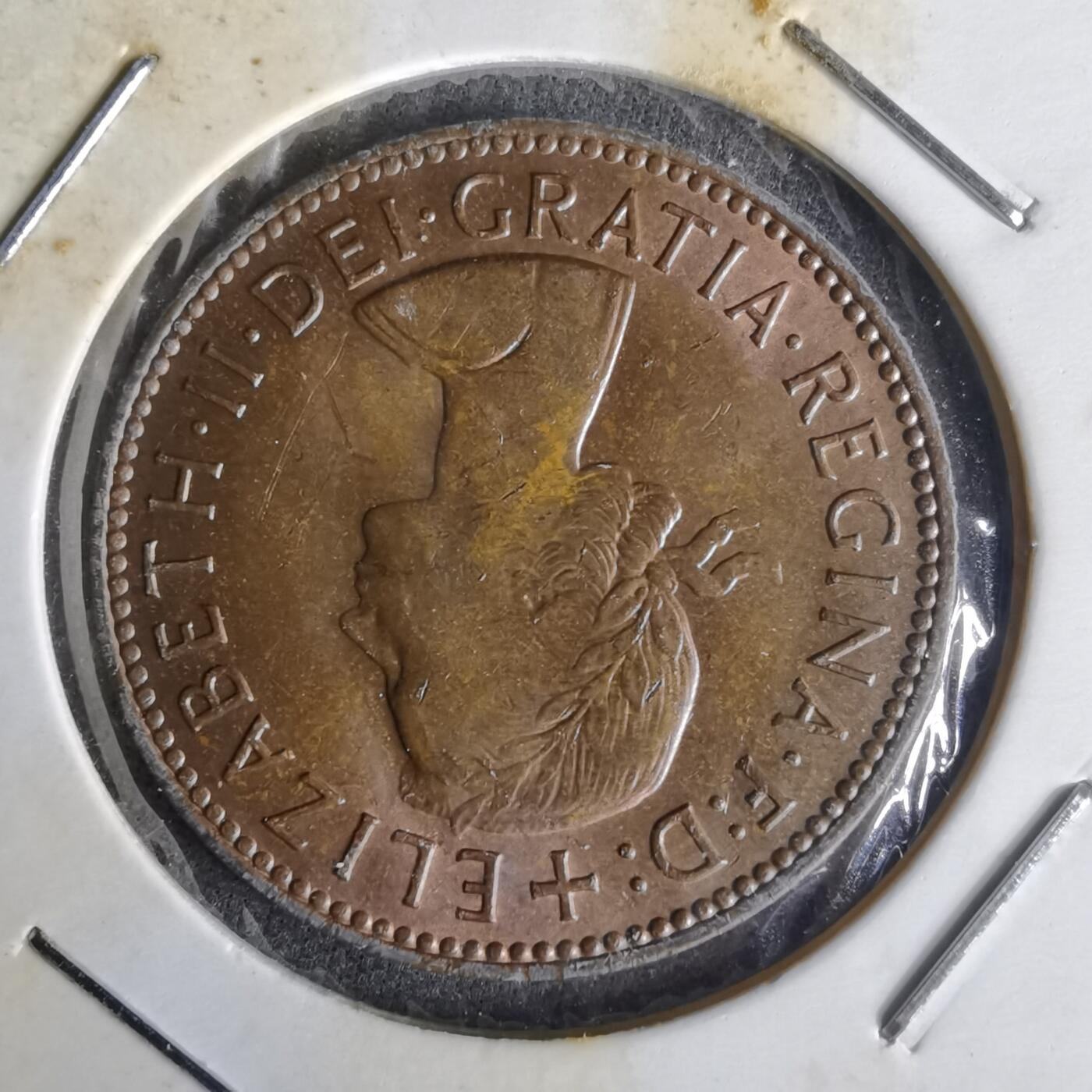 沼泽如烟--第1014场 英国1967年半便士