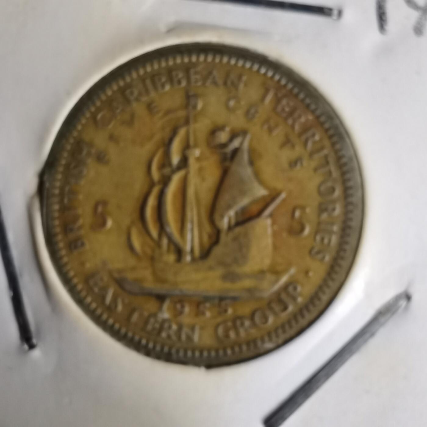 沼泽如烟--第1014场 东加勒比1955年五分