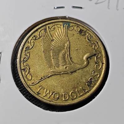 KK钱币收藏小铺   第402期 2月预留时间 周末发货 -  新西兰2元