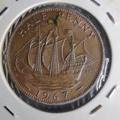 沼泽如烟--第1014场 - 英国1967年半便士