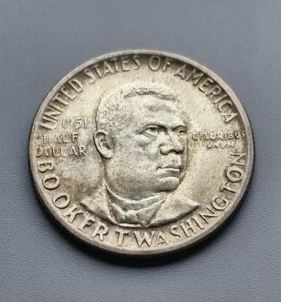 《崇甫堂》—外币小精品专场⑨ - 美国1951年布克50美分银币 KM#198