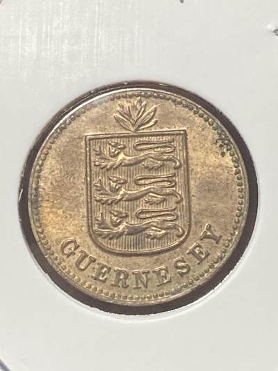 2026年第三十四场(总第二百零三场）外国精品纸夹币场(免佣金) - 英属根西岛🇬🇬1938年1道布(乔治六世时期，H标喜敦厂造)