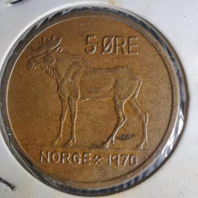 沼泽如烟--第1014场 - 挪威1970年5欧尔