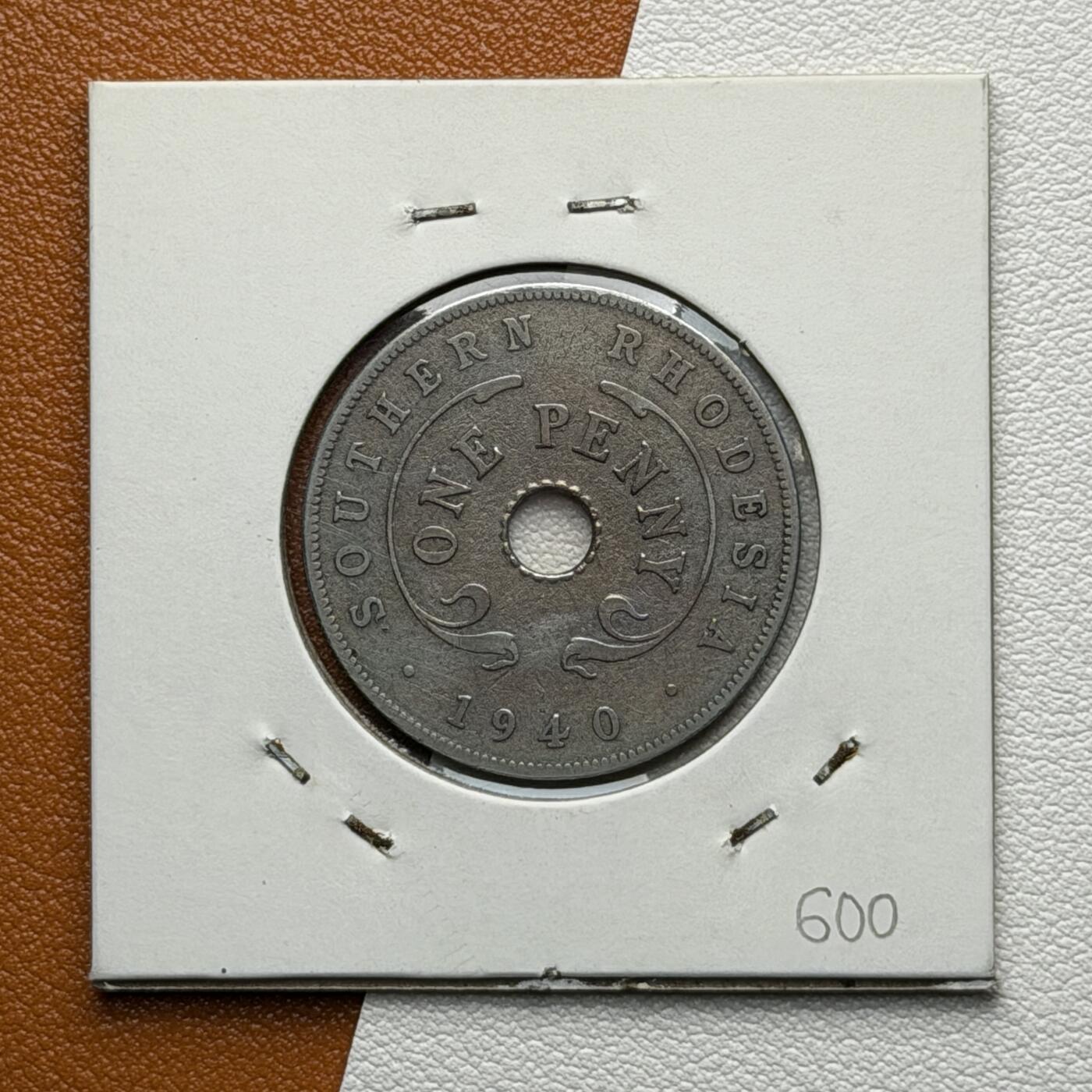 ＜星葵🌻钱币社＞硬币场·第71期·3月10日发货 罗得西亚1940年1便士硬币