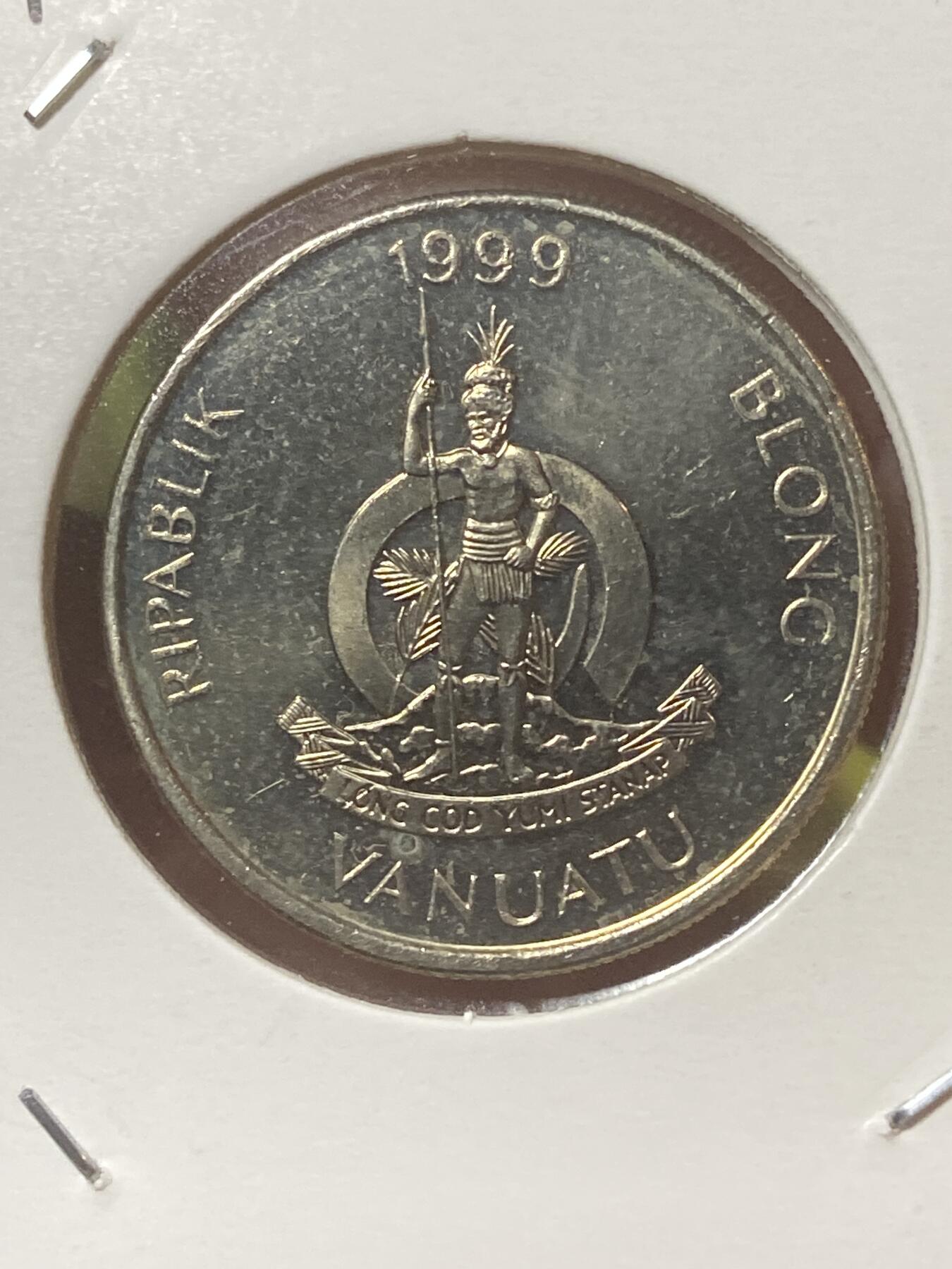 2026年第三十四场(总第二百零三场）外国精品纸夹币场(免佣金) 瓦努阿图1999年10瓦图