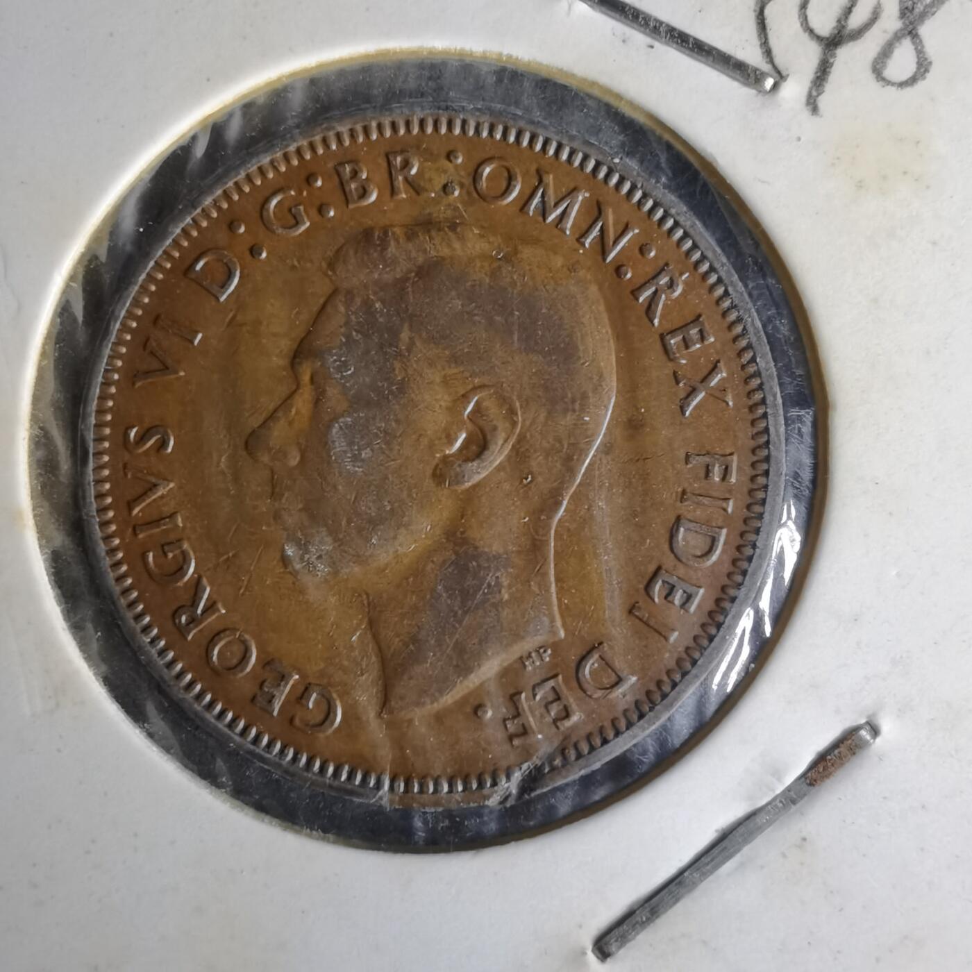 沼泽如烟--第1014场 英国1952年半便士