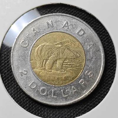 KK钱币收藏小铺   第403期 2月预留时间 周末发货 -  加拿大2元