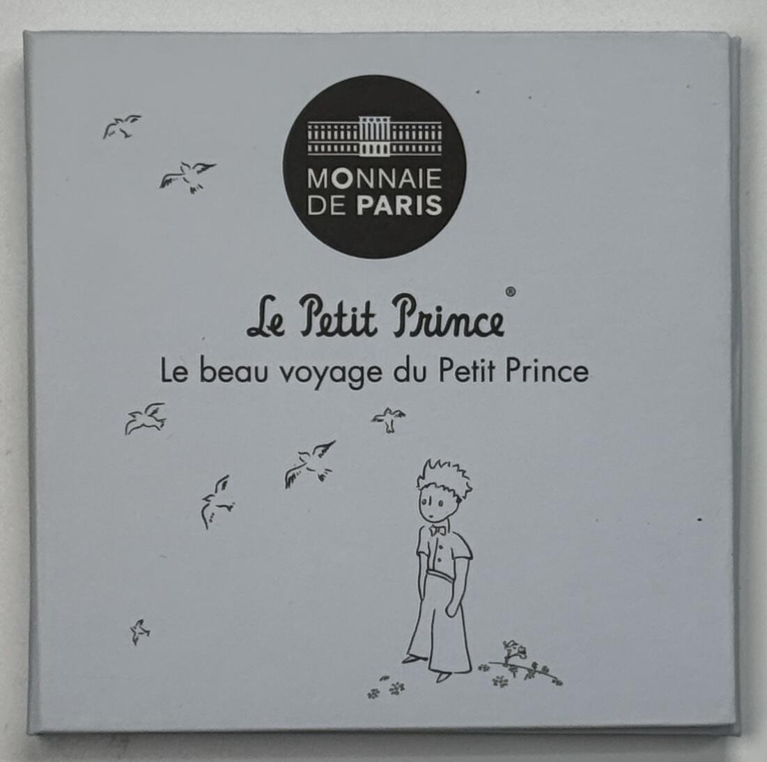 S&S Numismatic世界钱币-拍卖 第121期  法国2016年 小王子的美丽旅程-与鸟儿一起飞翔 50欧元纪念银币 官方卡币 41克900银