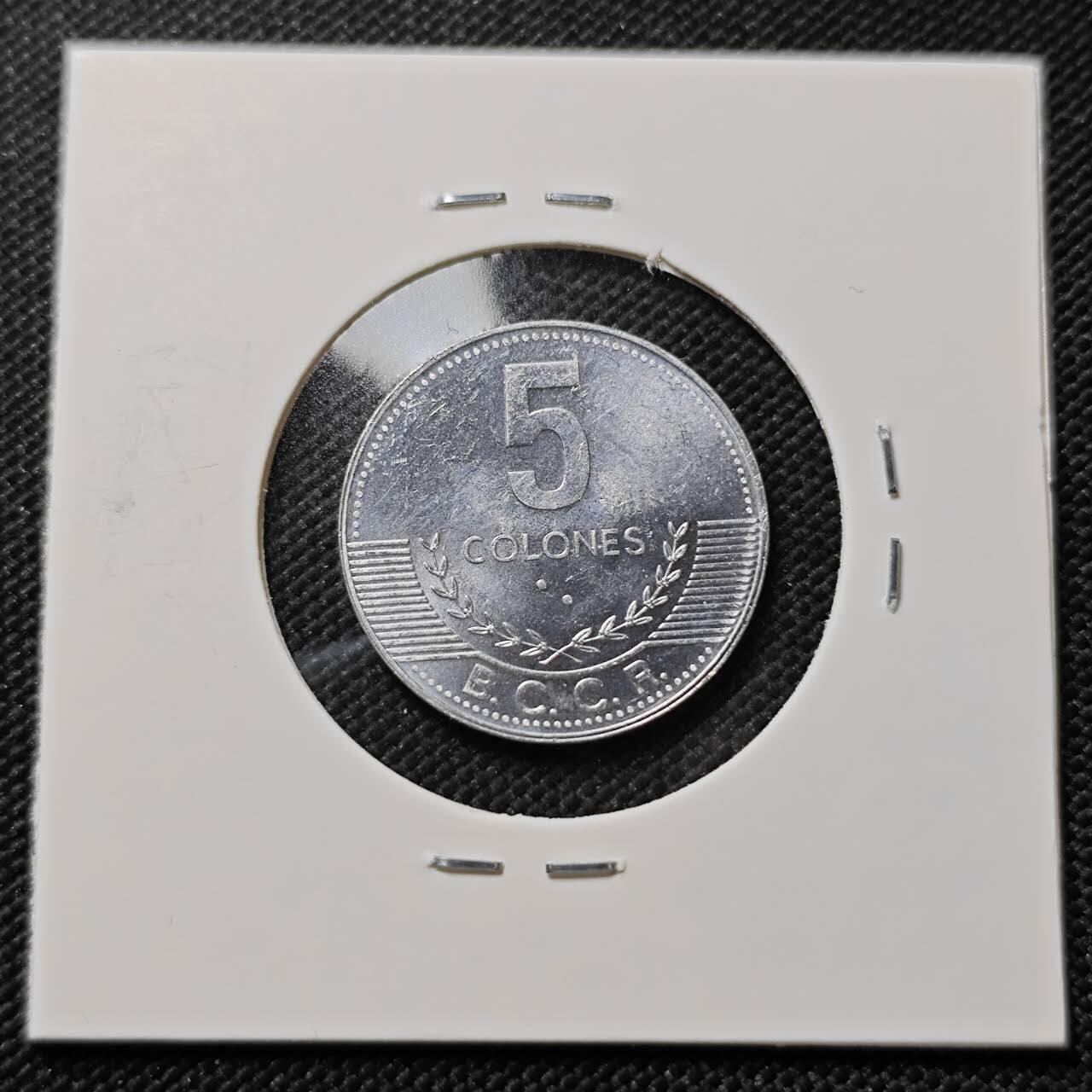 KK钱币收藏小铺   第403期 2月预留时间 周末发货  哥斯达黎加