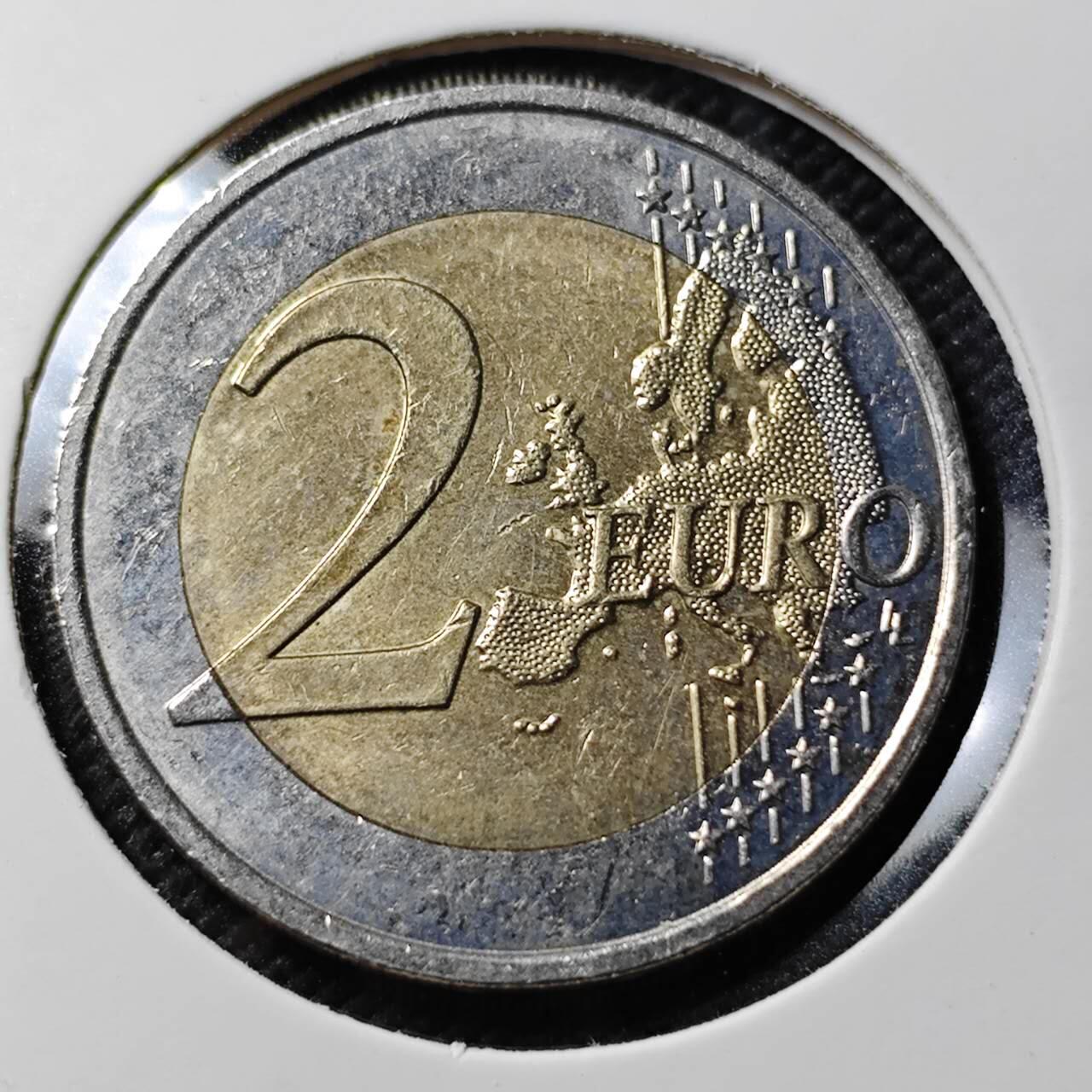 KK钱币收藏小铺   第403期 2月预留时间 周末发货  2015意大利2欧纪念币