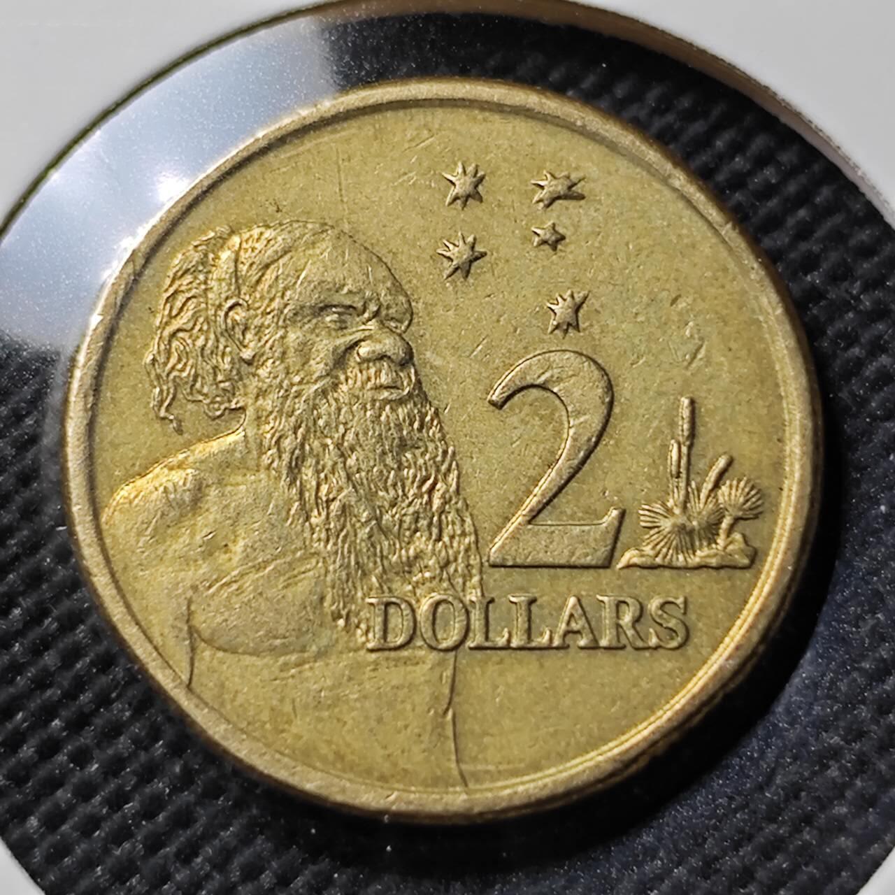 KK钱币收藏小铺   第403期 2月预留时间 周末发货  澳大利亚2元