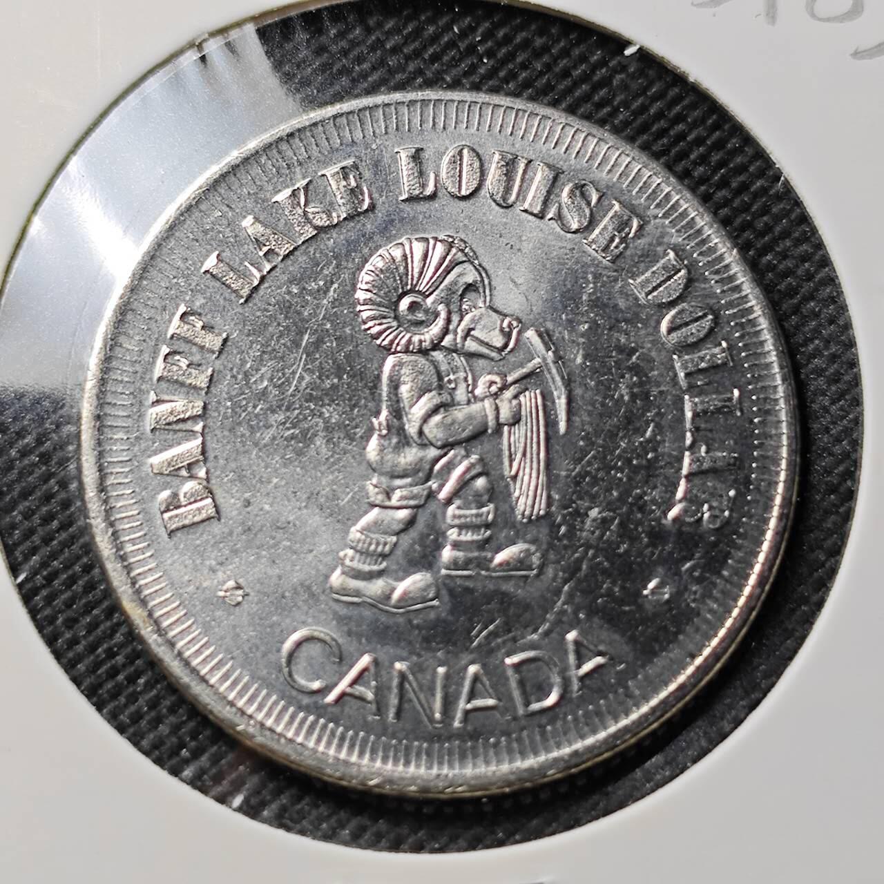 KK钱币收藏小铺   第403期 2月预留时间 周末发货  1983加拿大1元代币