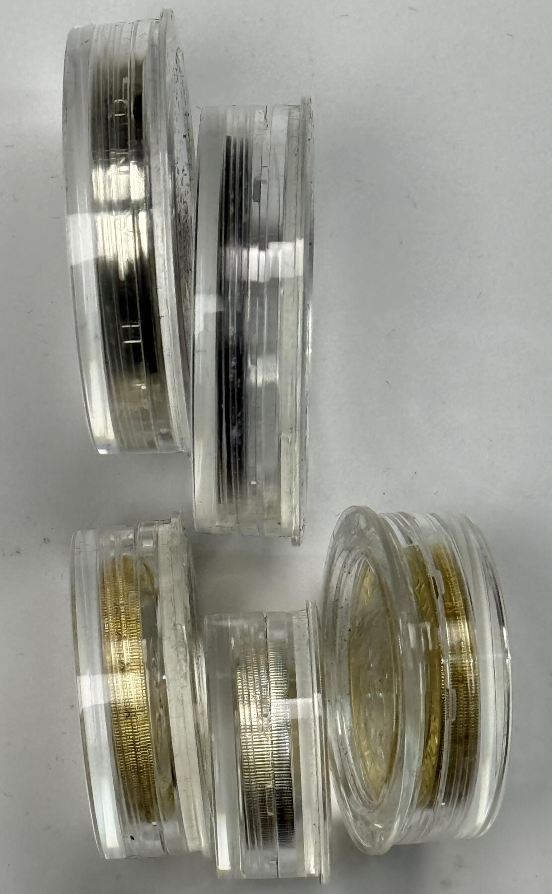 S&S Numismatic世界钱币-拍卖 第121期  英国2007年5枚精制纪念银币 加厚版 盒证齐全（50便士/1/2/5英镑）合集141.56克925银