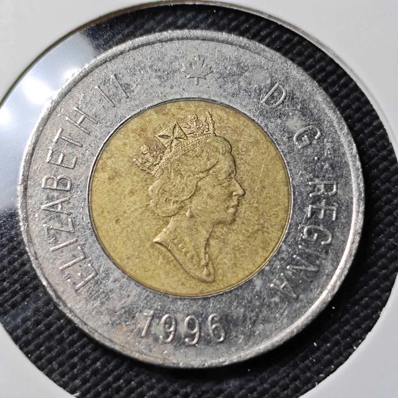 KK钱币收藏小铺   第402期 2月预留时间 周末发货  加拿大2元