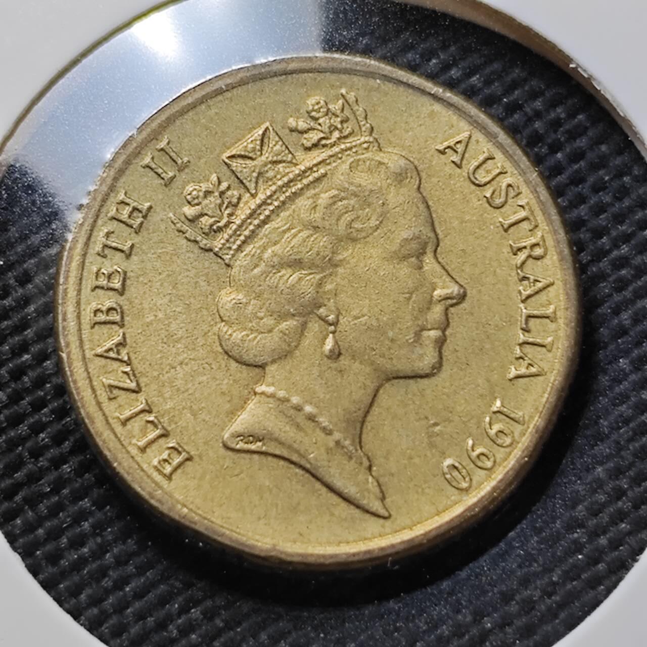 KK钱币收藏小铺   第403期 2月预留时间 周末发货  澳大利亚2元