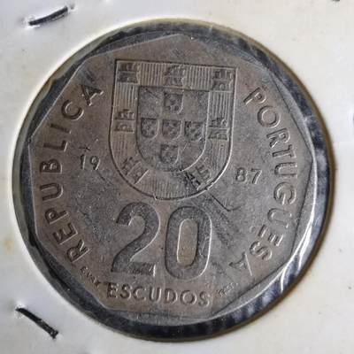 沼泽如烟--第1014场 - 葡萄牙1987年20埃斯库多