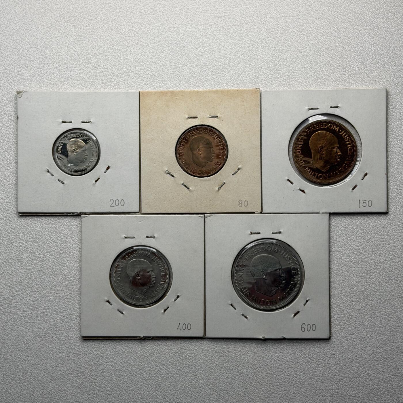 ＜星葵🌻钱币社＞硬币场·第71期·3月10日发货 〈发行量10000〉塞拉利昂1964年精制套币一组