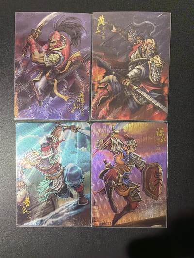 NO.26 好又多金牌大场，夯爆了的马年开门红！每周一站式配齐，方便凑单！（周6晚9点截拍，卖家免费送拍！） - 龙耀三国 蒋钦、黄盖、董袭、陈武 粗闪四张