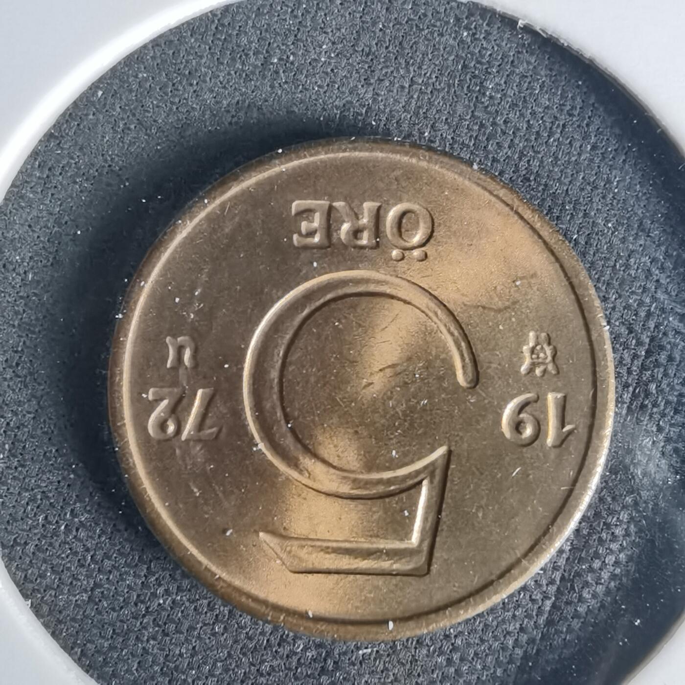 沼泽如烟--第1015场 瑞典1972年5欧尔