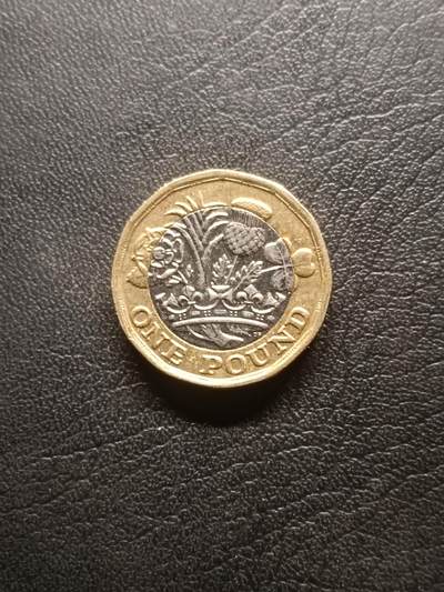 荟藏特别场次第六期——“社长的钢镚堆” - 英国2016年双色版1镑