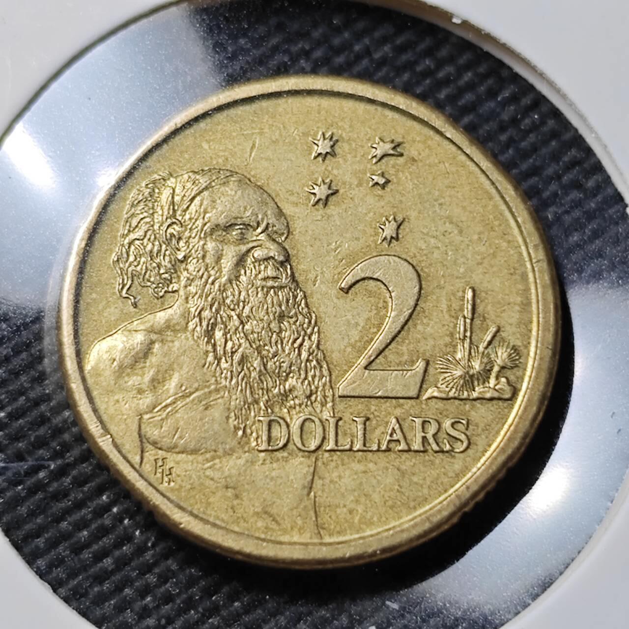 KK钱币收藏小铺   第402期 2月预留时间 周末发货  澳大利亚2元