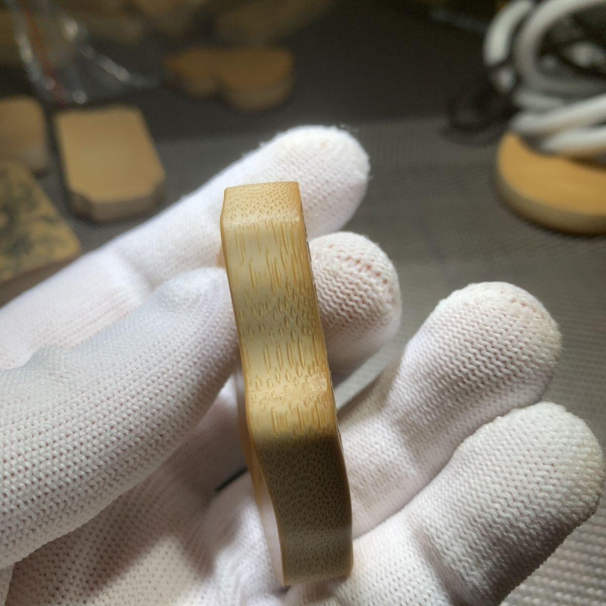 留青(法林窟)竹雕工艺平安挂件