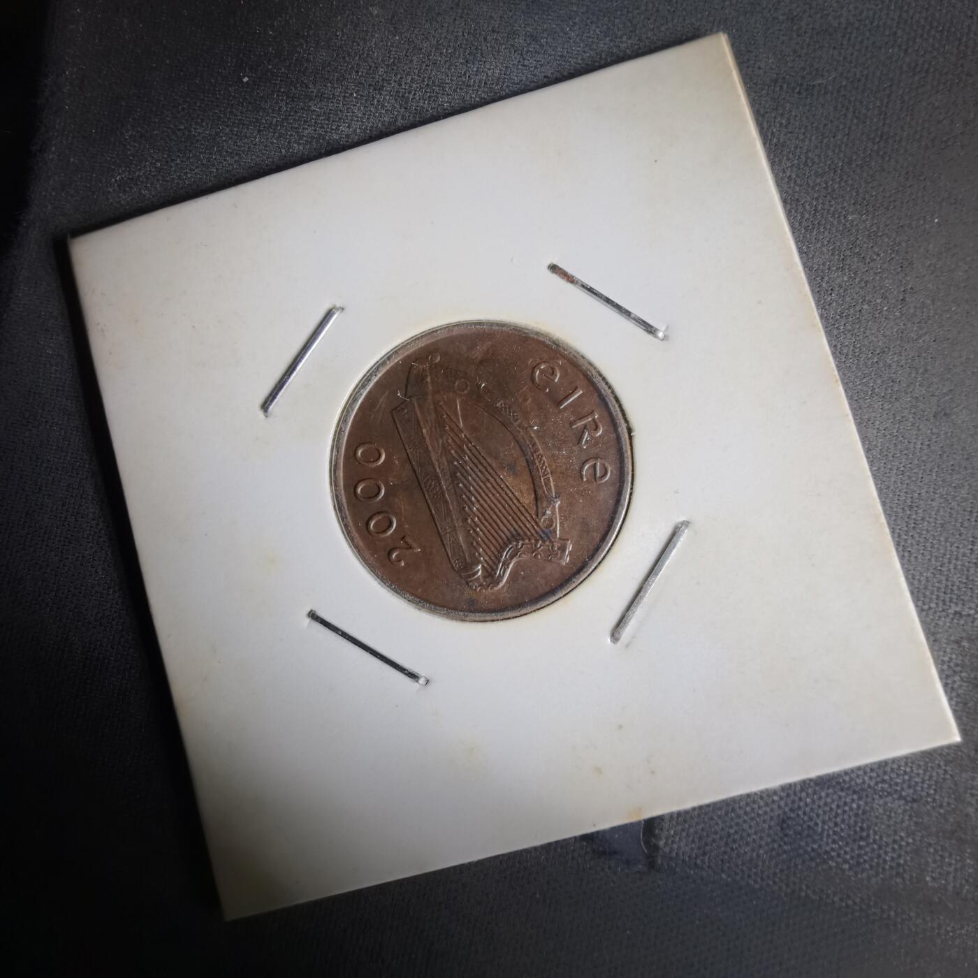 沼泽如烟--第1014场 爱尔兰2000年1便士