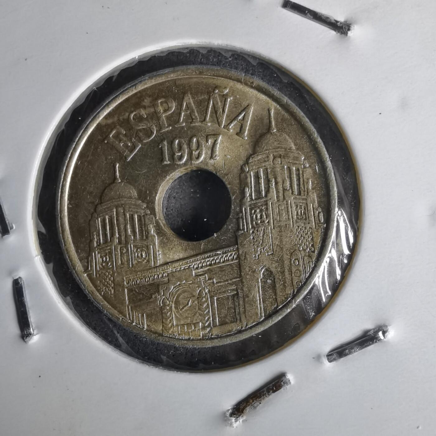 沼泽如烟--第1014场 西班牙25比塞塔纪念币