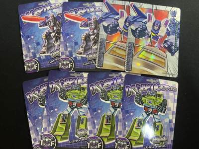 欢迎送拍、零成本上架，释放现金流，合理分配上拍卡品 - 【彩闪】卡游变形金刚8张