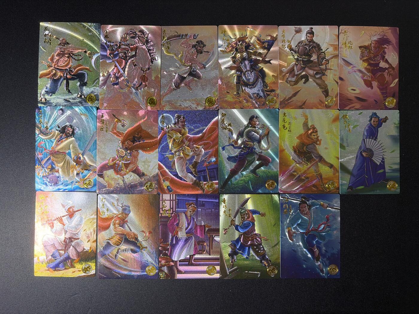 NO.26 好又多金牌大场，夯爆了的马年开门红！每周一站式配齐，方便凑单！（周6晚9点截拍，卖家免费送拍！） 大卡道 道义水浒 散卡 流沙粗闪17张，天罡地煞都有