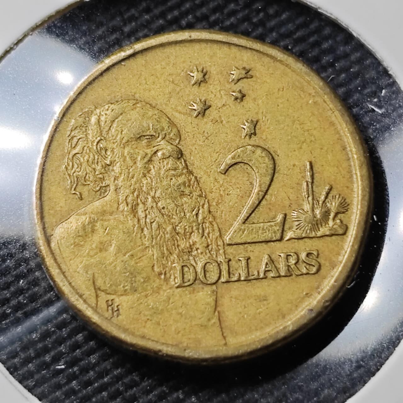 KK钱币收藏小铺   第402期 2月预留时间 周末发货  澳大利亚2元