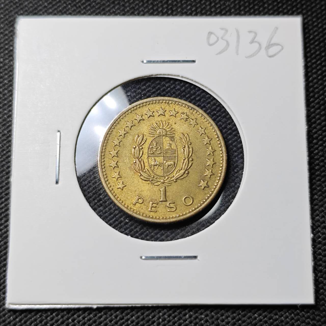 KK钱币收藏小铺   第403期 2月预留时间 周末发货  1965乌干达1比索铜币