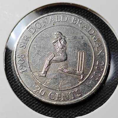 KK钱币收藏小铺   第402期 2月预留时间 周末发货 -  澳大利亚20分纪念币