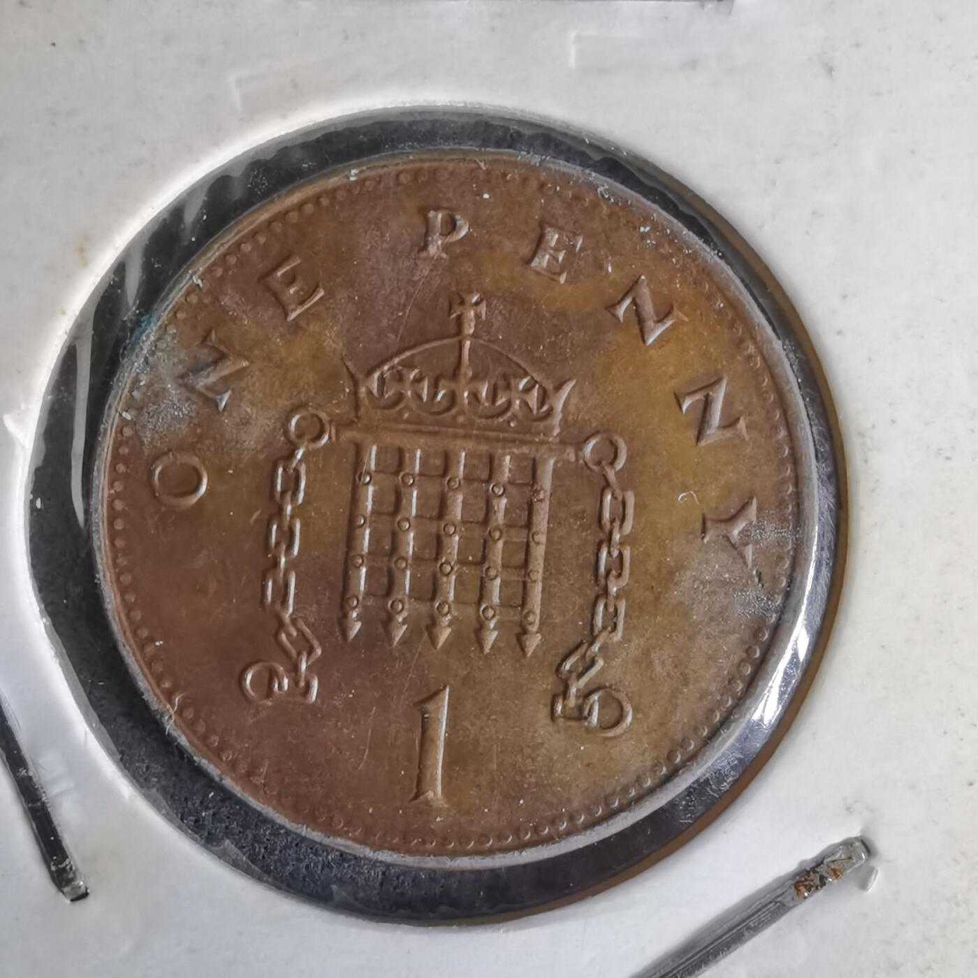 沼泽如烟--第1014场 英国1999年1便士