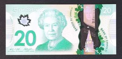 世界靓号纸钞第八十二期 - 2012年加拿大20元 豹子号888 全新UNC