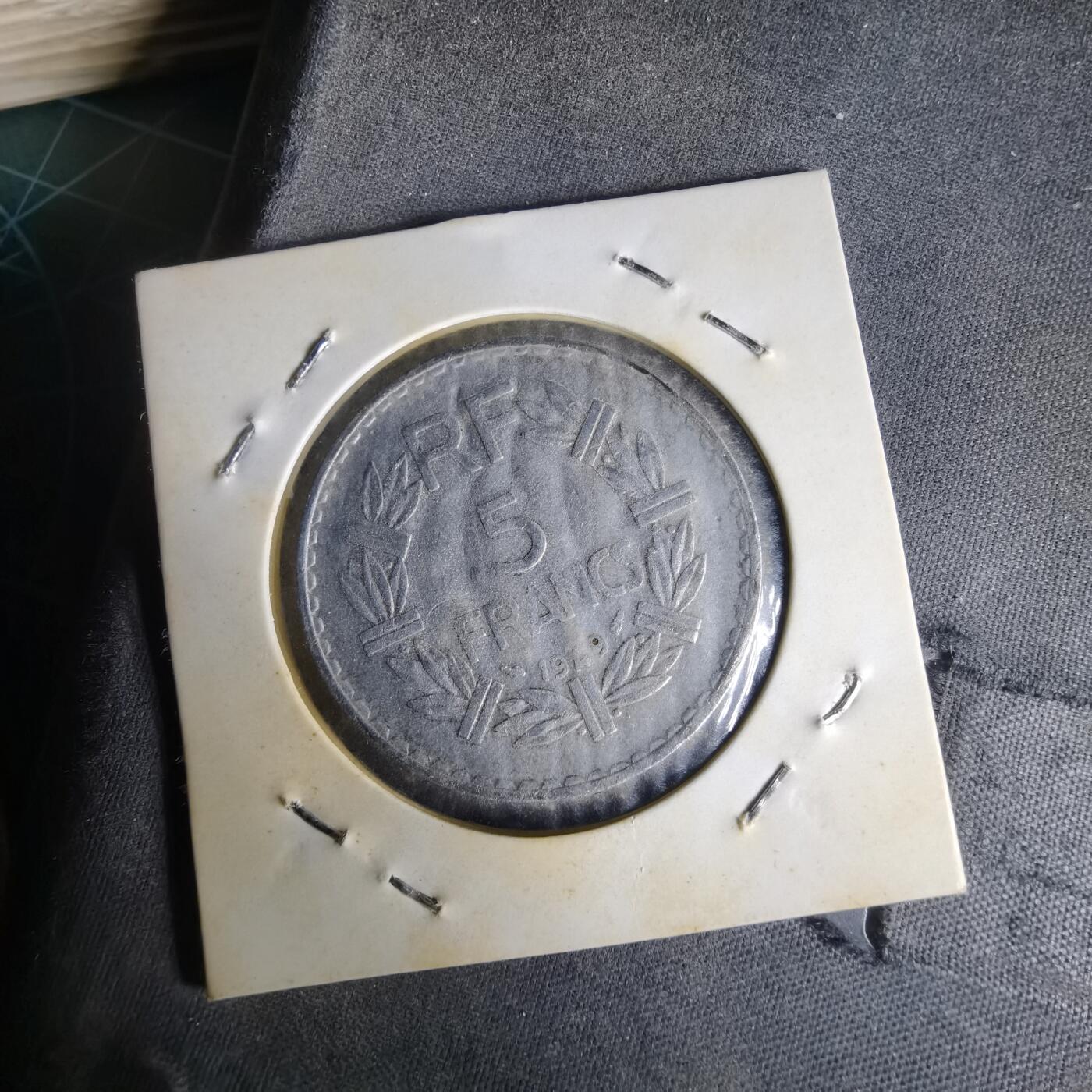 沼泽如烟--第1014场 法国1949年5法郎