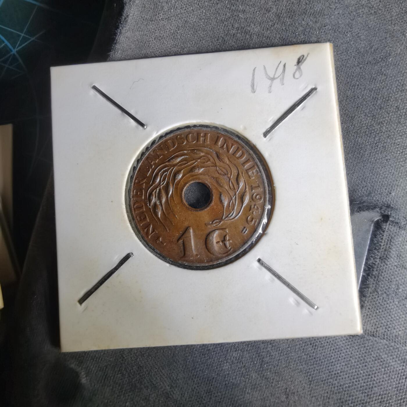 沼泽如烟--第1014场 荷属东印度1945年一分