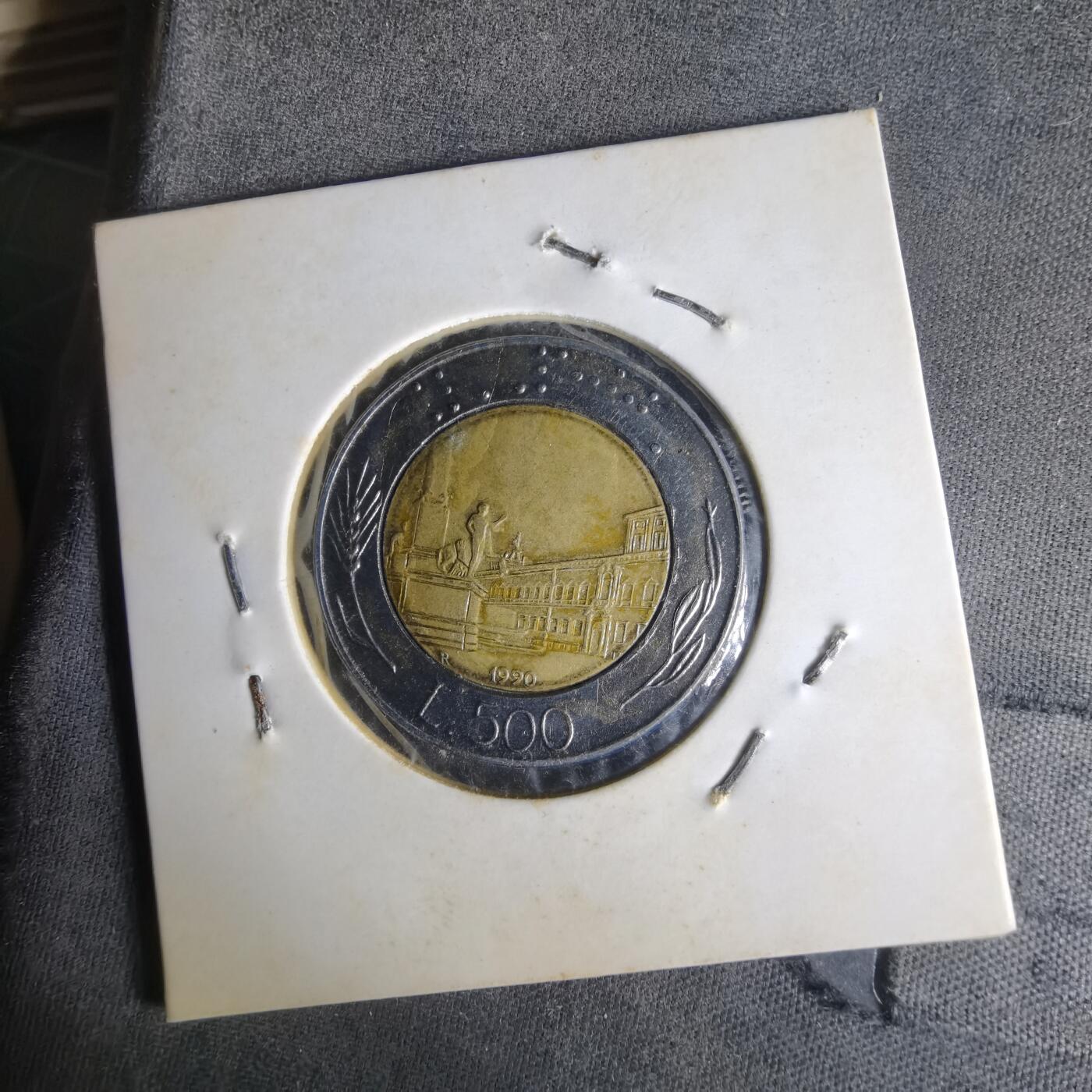 沼泽如烟--第1014场 意大利1990年500里拉