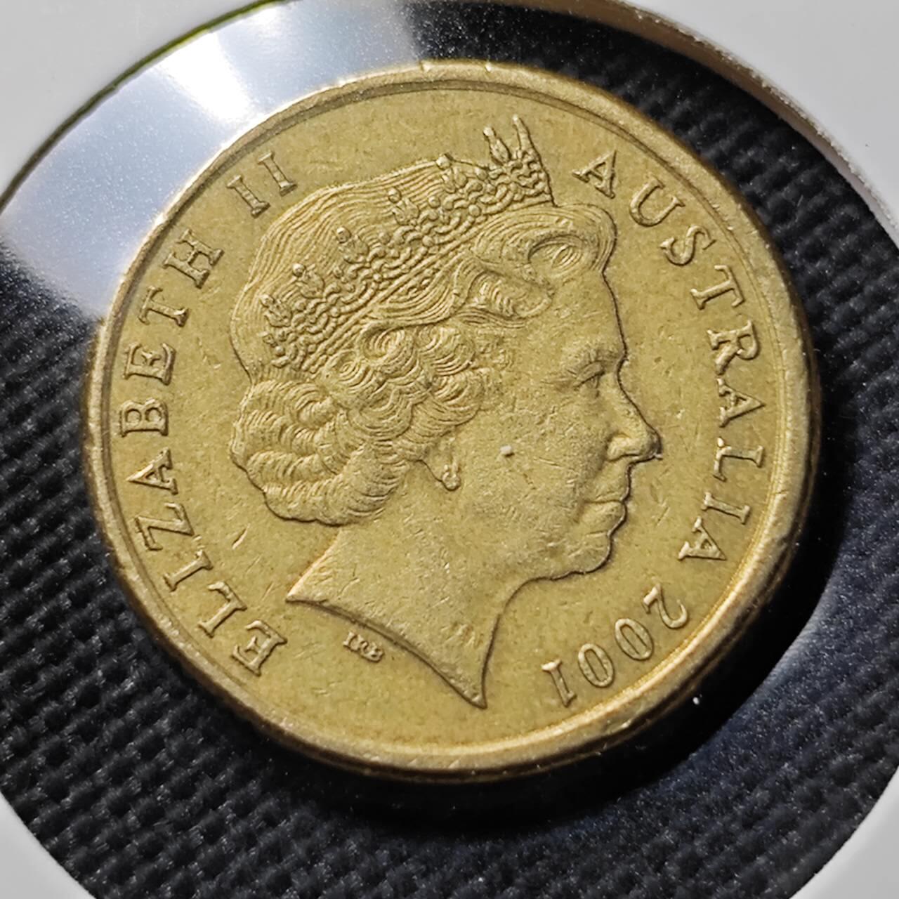 KK钱币收藏小铺   第403期 2月预留时间 周末发货  澳大利亚2元