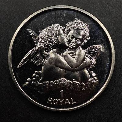  【淘币小摊】限时拍第八百七十九拍   克朗币邮币封场    每周一统一发货 - 直布罗陀1998年天使1克朗纪念币