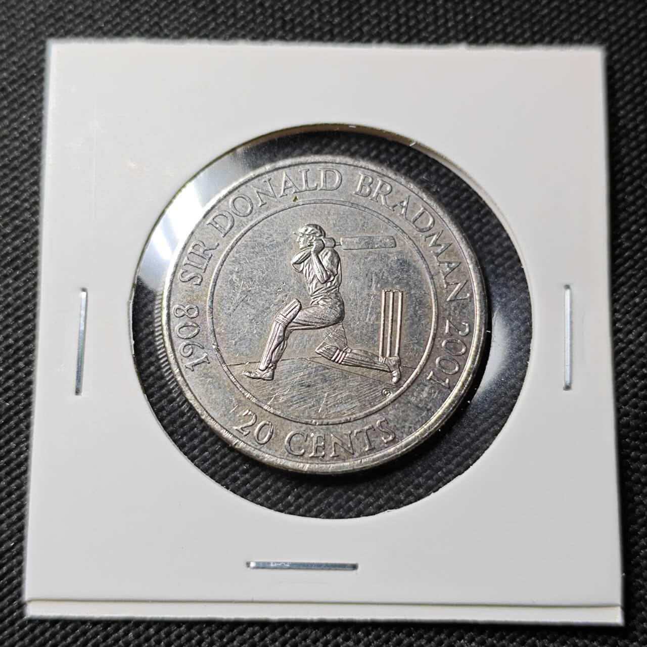 KK钱币收藏小铺   第402期 2月预留时间 周末发货  澳大利亚20分纪念币