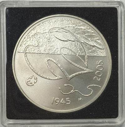 S&S Numismatic世界钱币-拍卖 第121期  - 芬兰2005年 欧洲之星-二战胜利60周年 10欧元纪念银币 25.5克925银