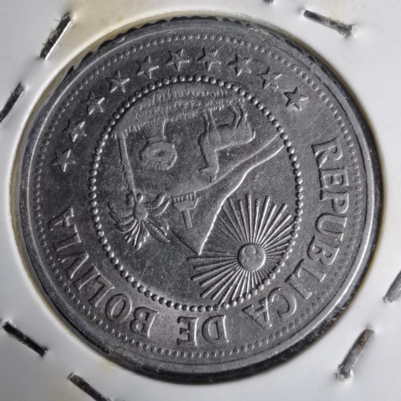 沼泽如烟--第1014场 玻利维亚1976年5比索