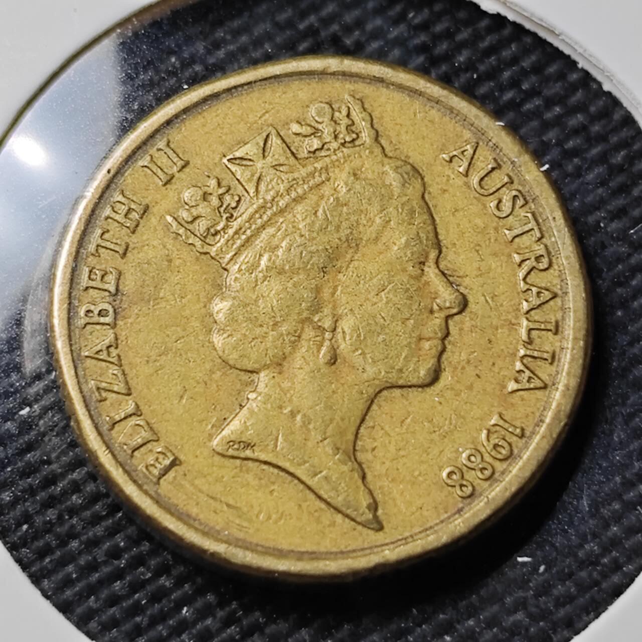 KK钱币收藏小铺   第402期 2月预留时间 周末发货  澳大利亚2元