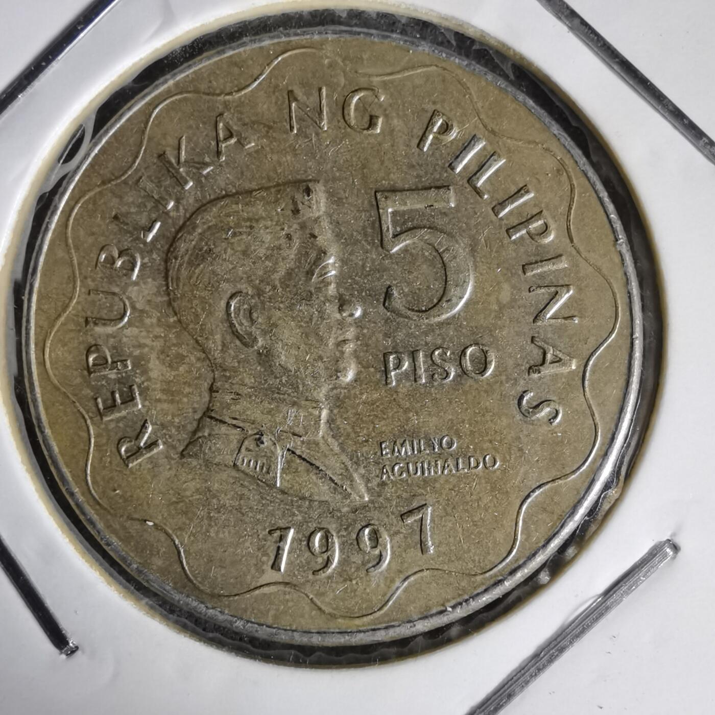 沼泽如烟--第1014场 菲律宾1997年5比索