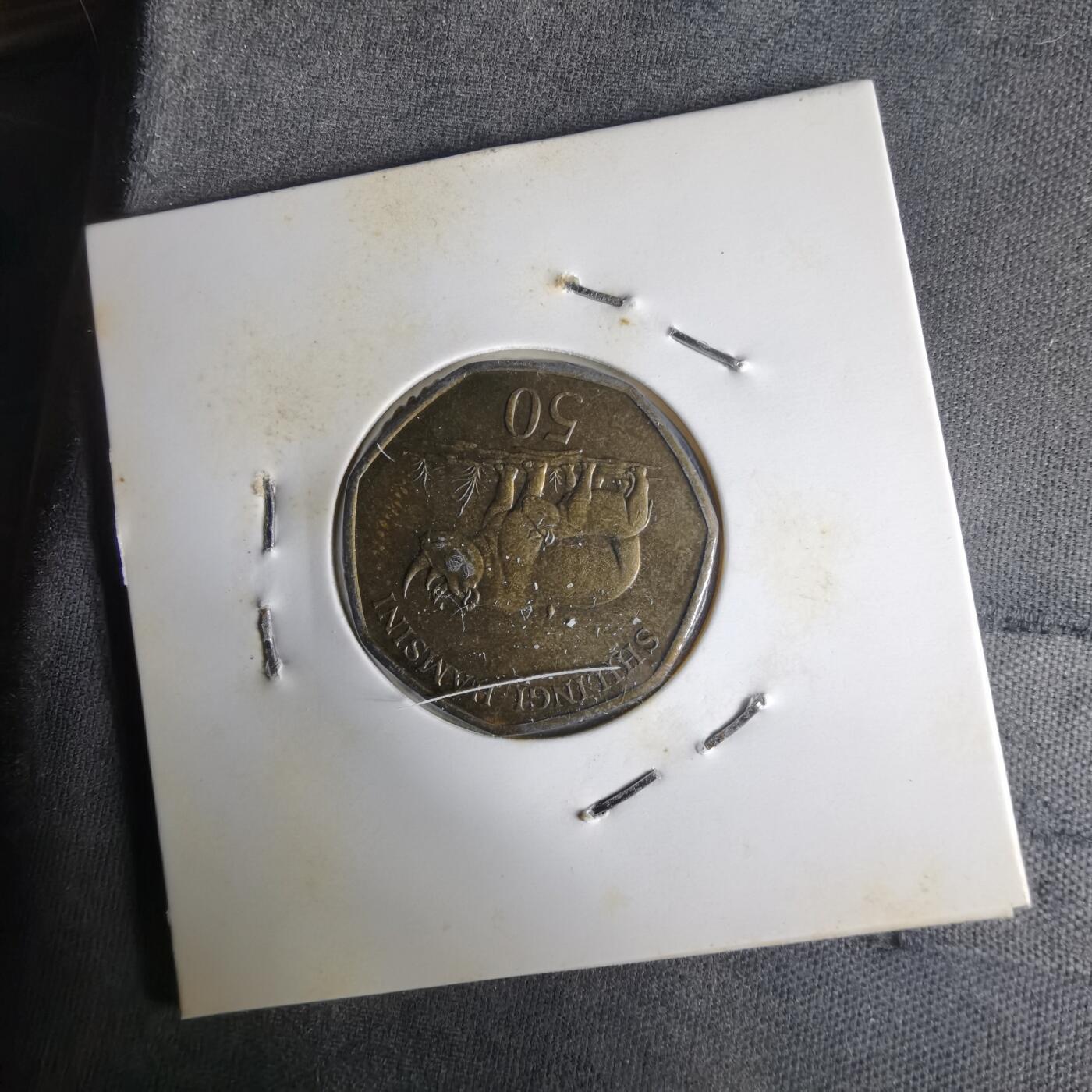 沼泽如烟--第1014场 坦桑尼亚1996年50先令