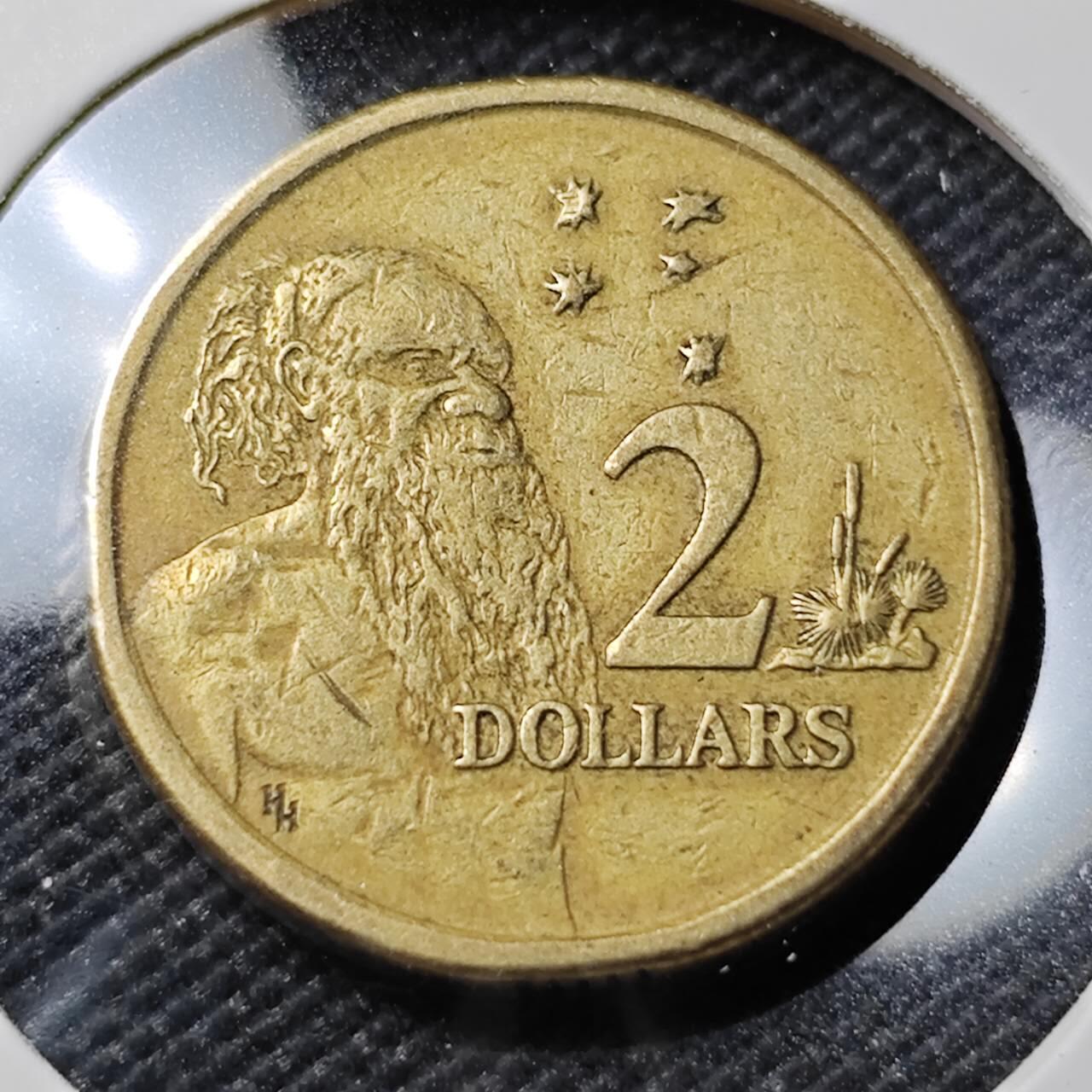 KK钱币收藏小铺   第402期 2月预留时间 周末发货  澳大利亚2元