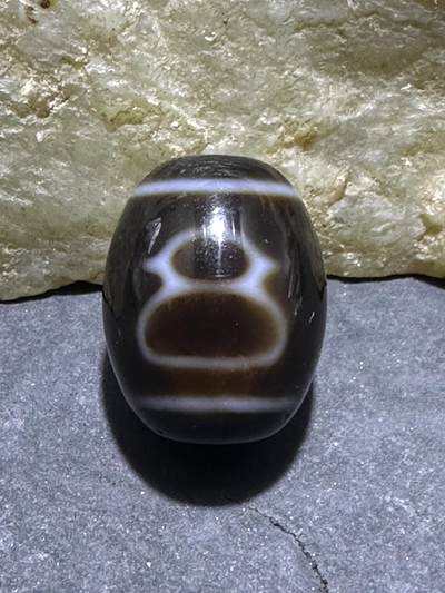 仅此一颗，精品藏传财神天珠一颗， - 仅此一颗，精品藏传财神天珠一颗，