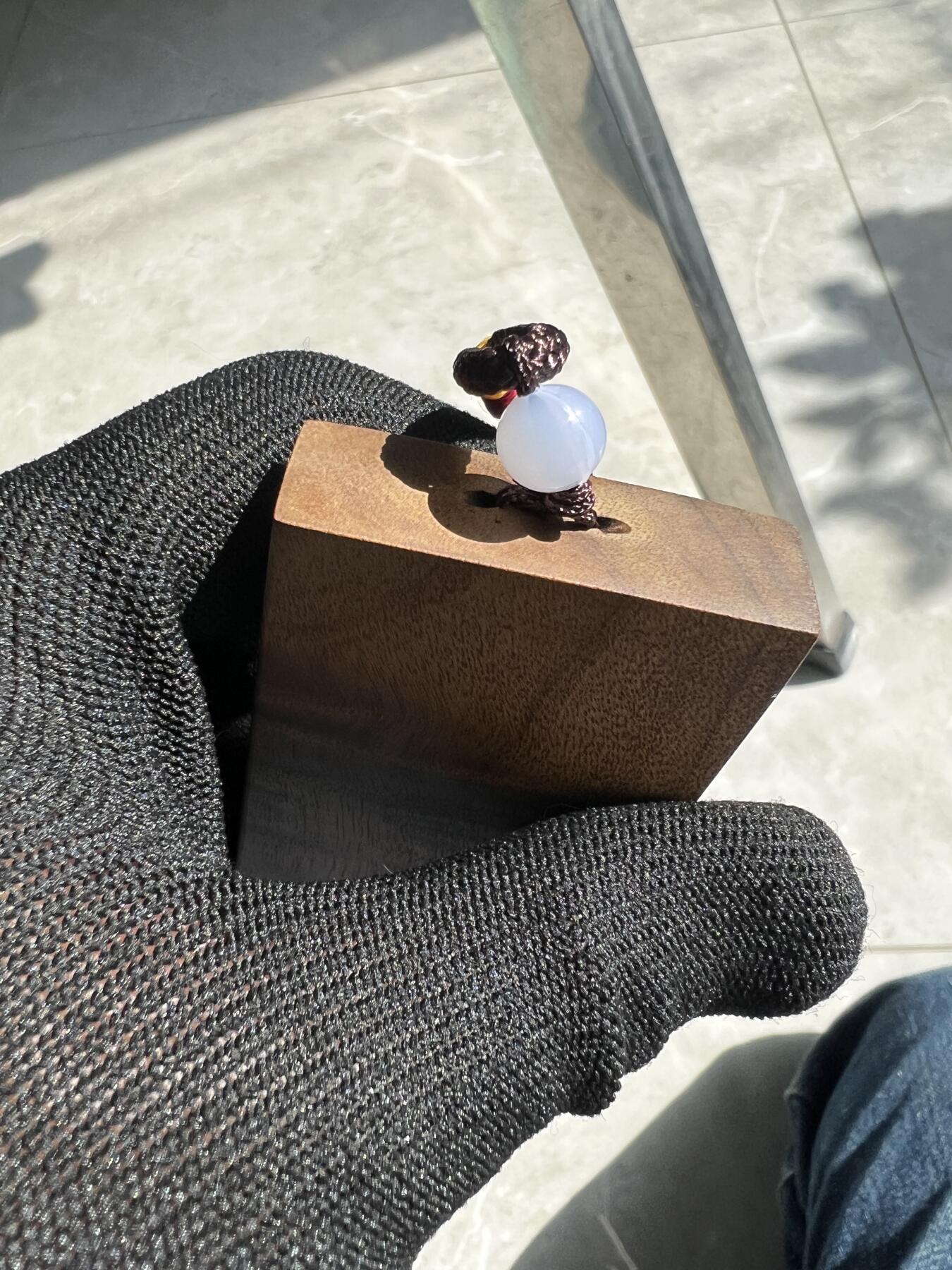 零元拍：NO.27金丝楠平安无事牌，满水波香喷喷的小金砖，金光闪闪，72/42/13MM