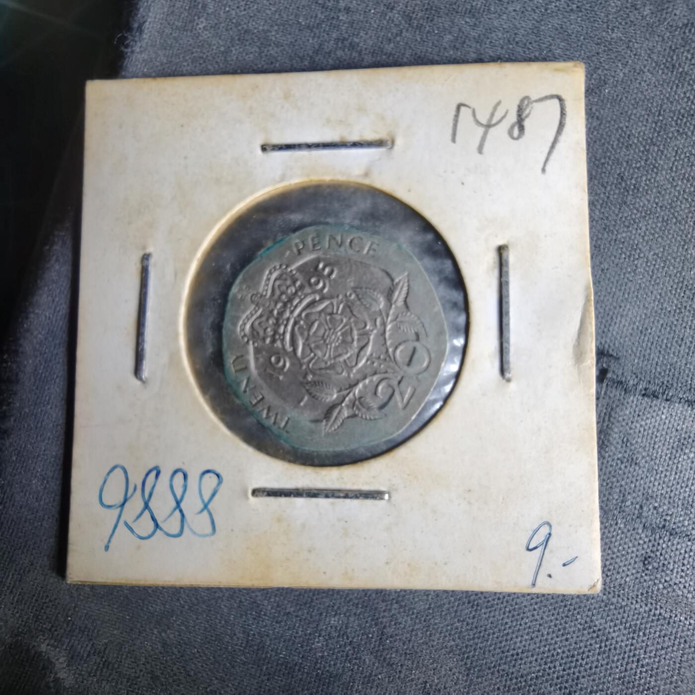 沼泽如烟--第1014场 英国1995年20便士